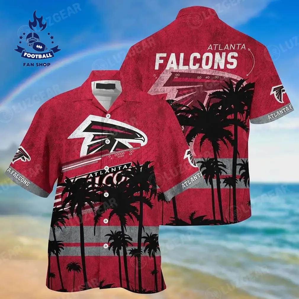 Atlanta Falcons Nfl Hawaiian Shirt This Summer Beach Shirt Gift For Best Fans