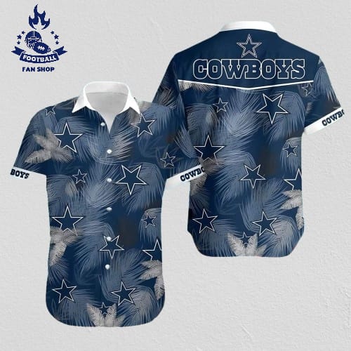 Dallas Cowboys Hawaiian Shirt Beach Gift For Football Players