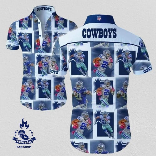 Dallas Cowboys Hawaiian Shirt Beach Vacation Gift 1fQ
