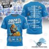 2024 Lead Nfc North Detroit Lions 3D TShirt 1