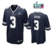 Anthony Brown 3Dallas Cowboys Super Bowl LVII Super Bowl LVII Navy Men Game Jersey 1