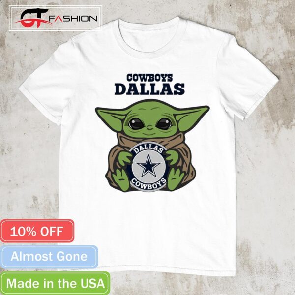 Baby Yoda Dallas Cowboys logo NFL 1