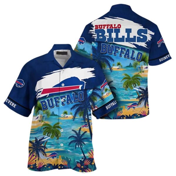 Beach Personalized Buffalo Bills Hawaiian Shirts 1