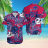 Buffalo Bills Hibiscus Helmets Hawaiian 1