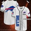 Buffalo Bills Nfl 3d Digital Printed Personalized Logo Baseball Jersey 1