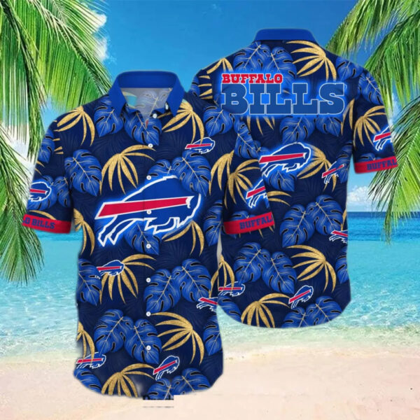 Buffalo Bills Tropical Foliage Hawaiian 1