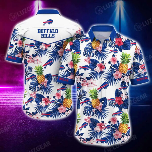 Buffalo Bills Tropical Pineapple Hawaiian 1