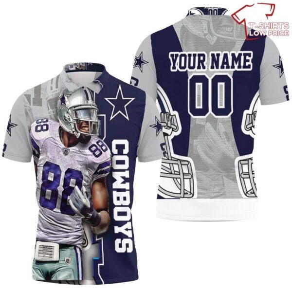 Ceedee Lamb 88 Dallas Cowboys Nfc East Champions Super Bowl Personalized Polo 1