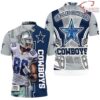 Ceedee Lamb 88 Dallas Cowboys Nfc East Division Champions Super Bowl 3D Polo 1