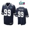 Chauncey Golston 99 Dallas Cowboys Super Bowl LVII Super Bowl LVII Navy Men Game Jersey 1