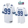 Chauncey Golston 99 Dallas Cowboys Super Bowl LVII Super Bowl LVII White Men Game Jersey 1