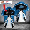 Custom Detroit Lions Dynamic Stripe Design Hawaiian