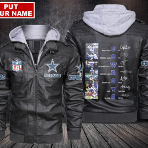 Custom Team Dallas Cowboys Leather Jacket