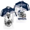 Dak Prescott 2 Dallas Cowboys Black White 3D Polo Shirt 0 510x510 1