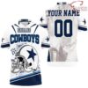 Dallas Cowboys Helmet Nfc East Division Super Bowl Personalized Polo 1