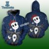 Dallas Cowboys Jack Skellington Christmas Blue 3D Hoodies 1