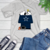 Dallas Cowboys NFL Football Snoopy Woodstock The Peanuts Movie T Shirt