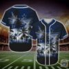 Dallas Cowboys Nfl Palm Tree Baseball Jersey 1