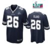 Daron Bland 26 Dallas Cowboys Super Bowl LVII Super Bowl LVII Navy Men Game Jersey 1