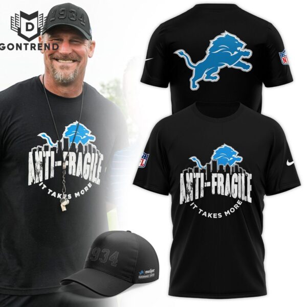 Detroit Lions 2025 It Takes More Design 3D TShirt 1