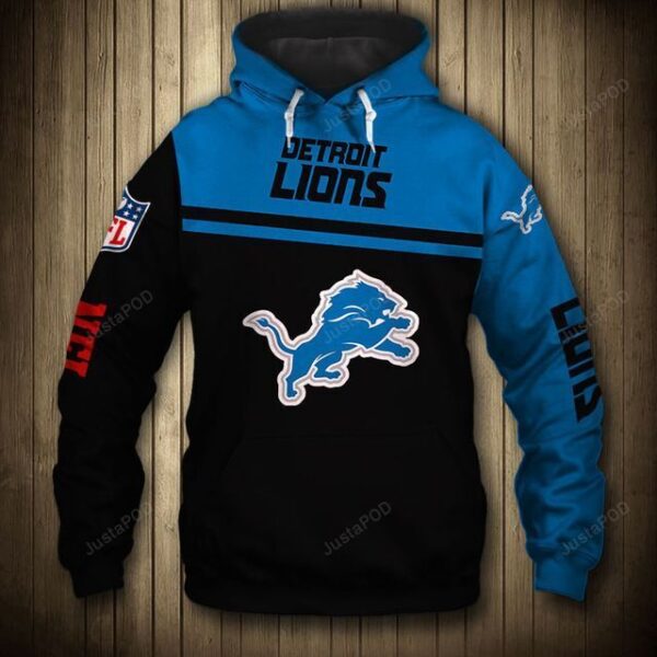 Detroit Lions 3D Hoodie V2 1