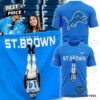 Detroit Lions Amon Ra St Brown 3D TShirt 1