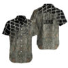 Detroit Lions Camo Mesh Hawaiian 1