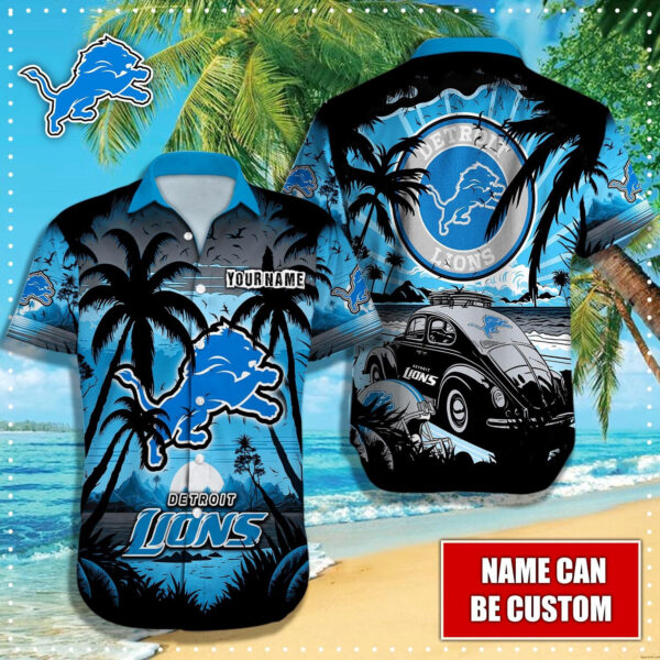 Detroit Lions Custom Cruiser Hawaiian 1