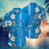 Detroit Lions Floral Stripes Hawaiian 1