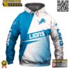 Detroit Lions Football Team Logo 3D Hoodie Nfl 3D 1