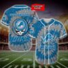 Detroit Lions Gd Band Nfl Personalized Baseball Jersey 1