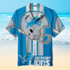 Detroit Lions Helmet Pride Hawaiian 1