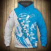 Detroit Lions Hoodie 3D Cartoon Player Cute 1