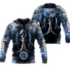 Detroit Lions Hoodie 3D Death Smoke Graphic Gifts for Fans 1