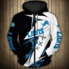 Detroit Lions Hoodie 3D Thunder Graphic Gifts for Fans 1