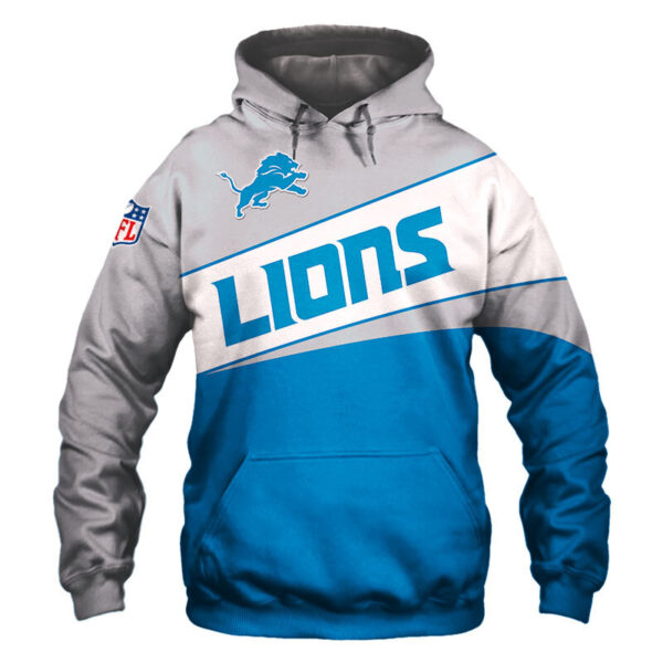 Detroit Lions Hoodie 3D V4 1