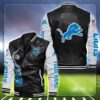 Detroit Lions Leather Jacket 2025 Version 1