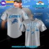 Detroit Lions Motor City Football Baseball Jersey 1