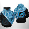 Detroit Lions NFL Camo Team 3D Hoodie