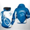 Detroit Lions NFL Classic 3D Hoodie 1