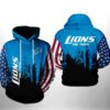 Detroit Lions NFL Team US 3D Hoodie 1