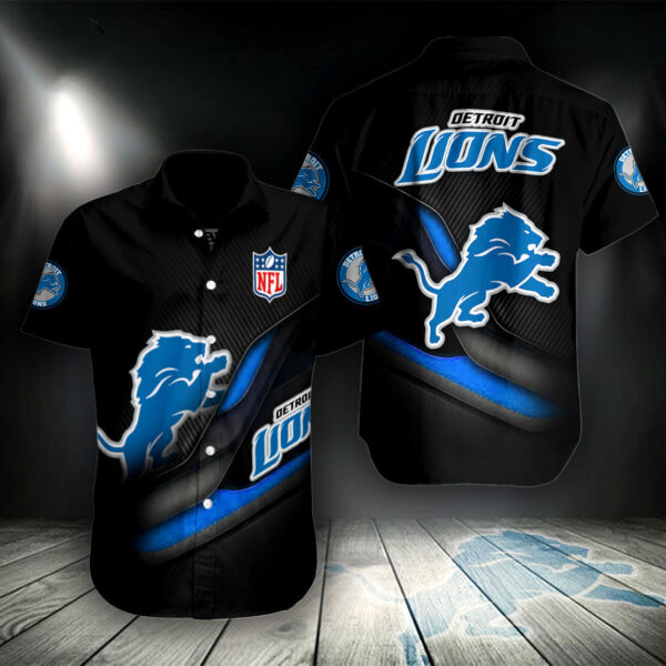 Detroit Lions Nightfall Edition Hawaiian 1