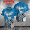 Detroit Lions Palm Break Custom Hawaiian 1