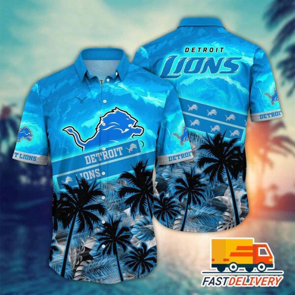 Detroit Lions Palm Coast Hawaiian 1