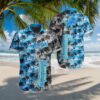 Detroit Lions Palm Shade Cheerleaders Hawaiian 1