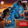 Detroit Lions Symbol Aloha Summer Hawaiian NFL 1