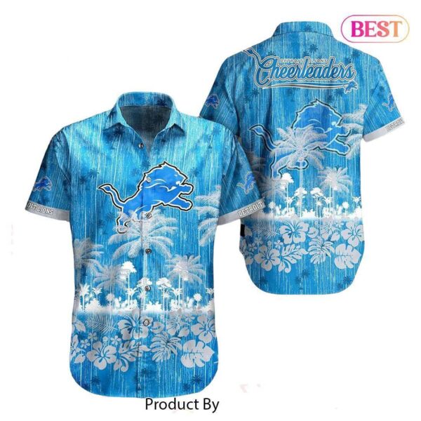 Detroit Lions Tropical Breeze Hawaiian 1