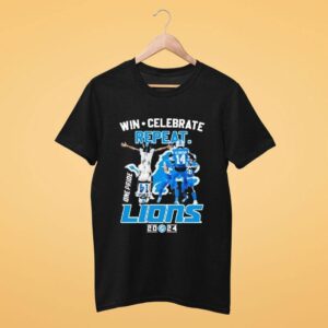 Detroit Lions Win Celebrate Repeat Lions One Pride 2025