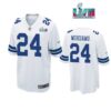 Israel Mukuamu 24 Dallas Cowboys Super Bowl LVII Super Bowl LVII W Game Jersey 1