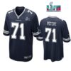 Jason Peters 71 Dallas Cowboys Super Bowl LVII Super Bowl LVII Navy Men Game Jersey 1